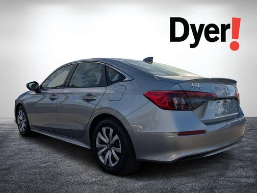 Lunar Silver Metallic 2023 Honda Civic LX