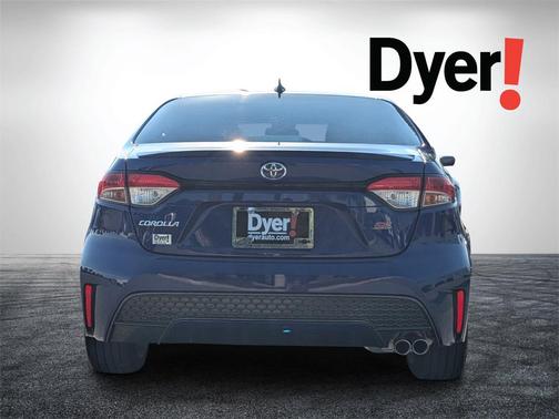 Blue Crush Metallic w/Black Sand Pearl Roof 2021 Toyota Corolla SE