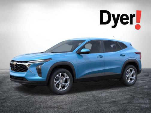 Marina Blue Metallic 2026 Chevrolet Trax LS