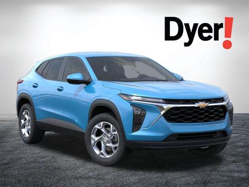 Marina Blue Metallic 2026 Chevrolet Trax LS