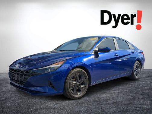 Intense Blue 2023 Hyundai ELANTRA SEL