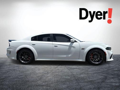 White Knuckle Clearcoat 2021 Dodge Charger R/T Scat Pack