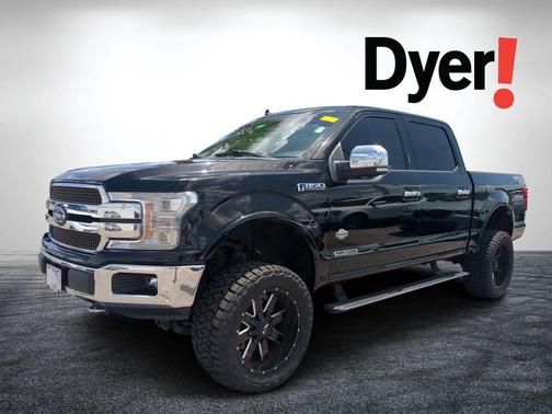 Shadow Black 2018 Ford F-150 King Ranch