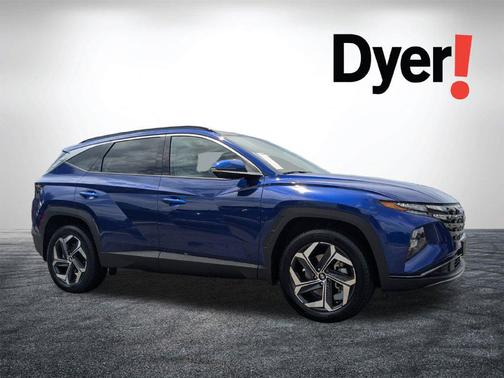 Intense Blue 2023 Hyundai TUCSON Limited