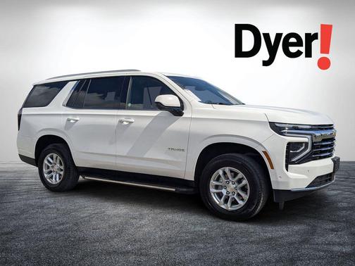 Summit White 2025 Chevrolet Tahoe LT