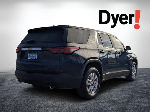 Northsky Blue Metallic 2023 Chevrolet Traverse LS