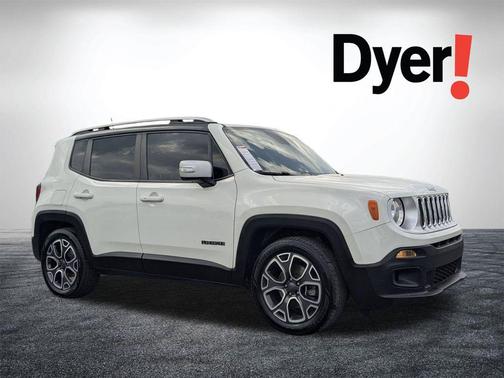 Alpine White 2018 Jeep Renegade Limited