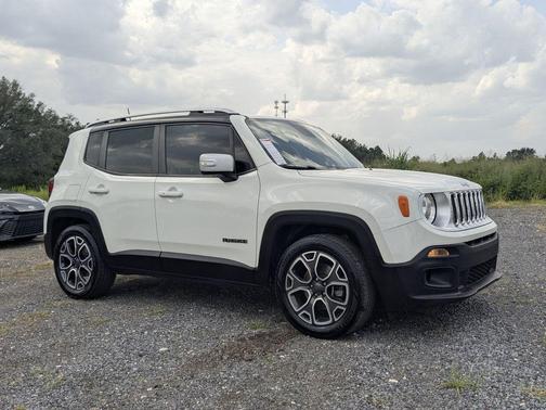 Alpine White 2018 Jeep Renegade Limited