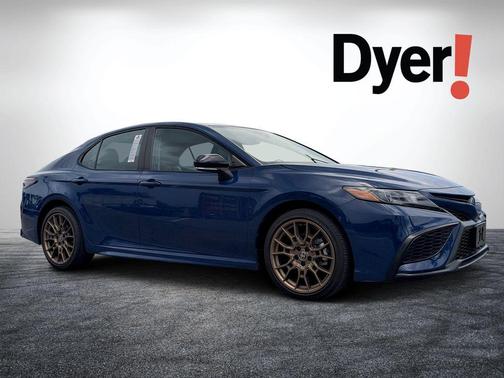 Reservoir Blue 2024 Toyota Camry SE