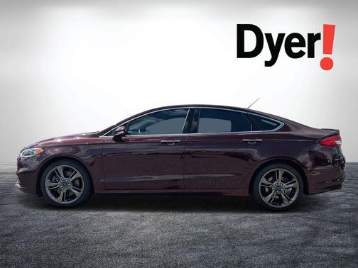 Burgundy Velvet Metallic Tinted Clearcoat 2017 Ford Fusion Sport