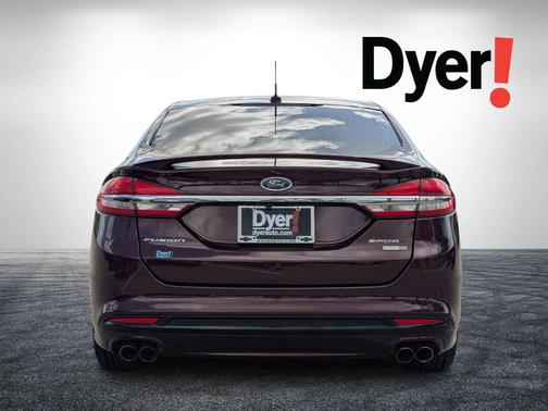 Burgundy Velvet Metallic Tinted Clearcoat 2017 Ford Fusion Sport