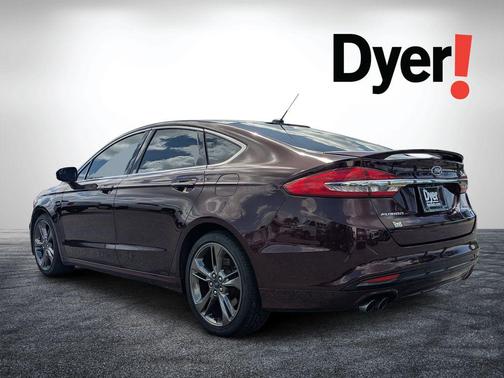 Burgundy Velvet Metallic Tinted Clearcoat 2017 Ford Fusion Sport