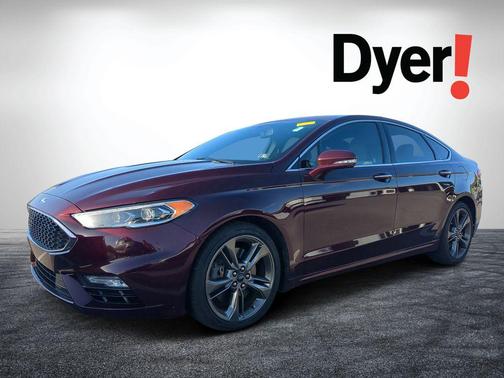 Burgundy Velvet Metallic Tinted Clearcoat 2017 Ford Fusion Sport