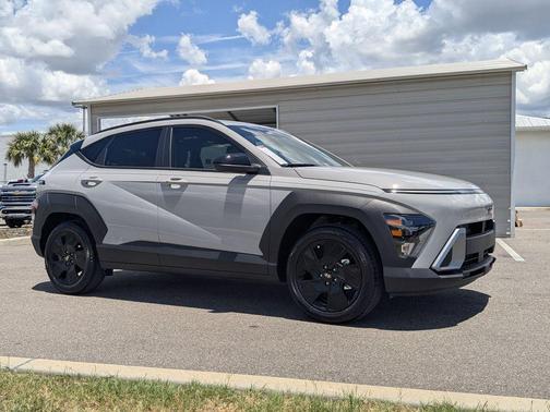 Cyber Gray Metallic 2026 Hyundai KONA SEL Sport