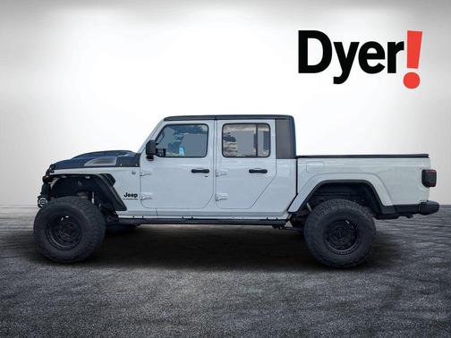 Bright White Clearcoat 2021 Jeep Gladiator Sport S