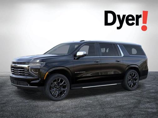 Black 2026 Chevrolet Suburban Premier