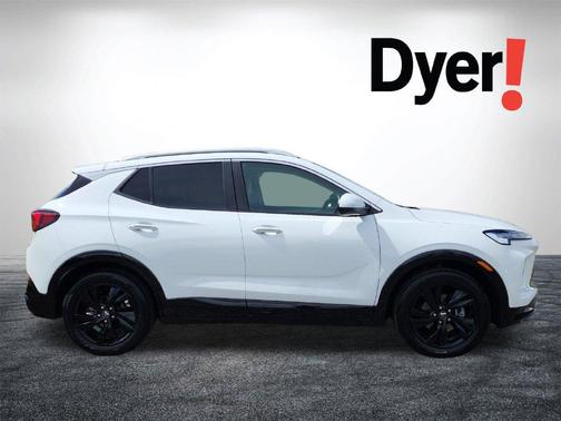 Summit White 2024 Buick Encore GX Sport Touring
