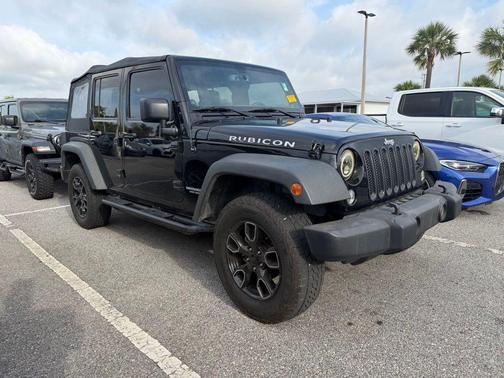 Black Clearcoat 2014 Jeep Wrangler Unlimited Rubicon