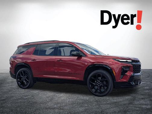 Radiant Red Tintcoat 2024 Chevrolet Traverse RS