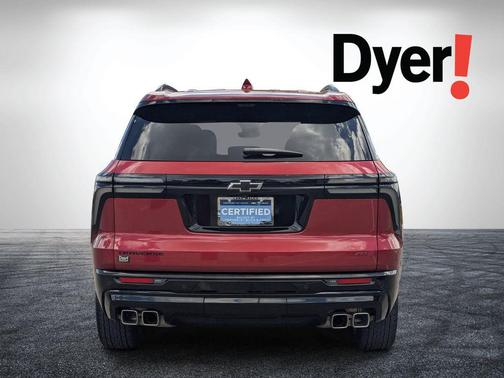 Radiant Red Tintcoat 2024 Chevrolet Traverse RS