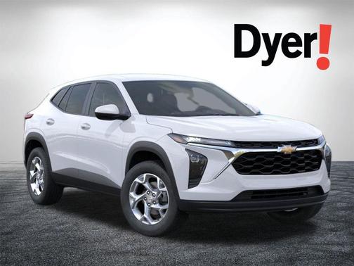 Summit White 2026 Chevrolet Trax LS