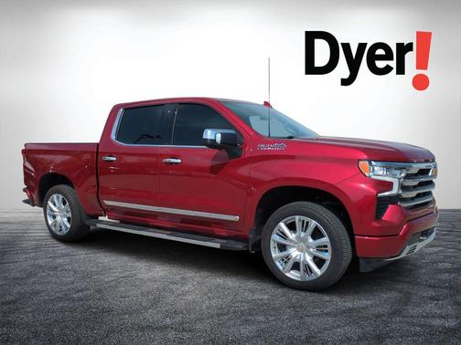 Radiant Red Tintcoat 2025 Chevrolet Silverado 1500 High Country