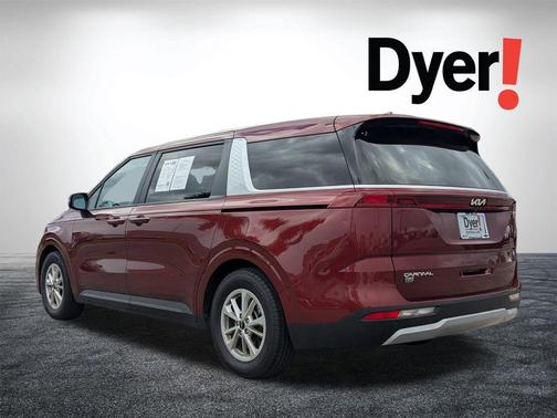 Flare Red 2024 Kia Carnival LX