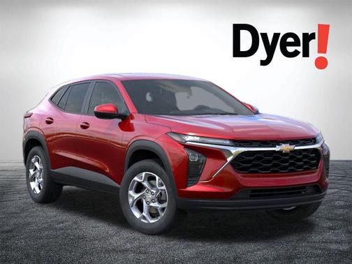 Apex Red 2026 Chevrolet Trax LS