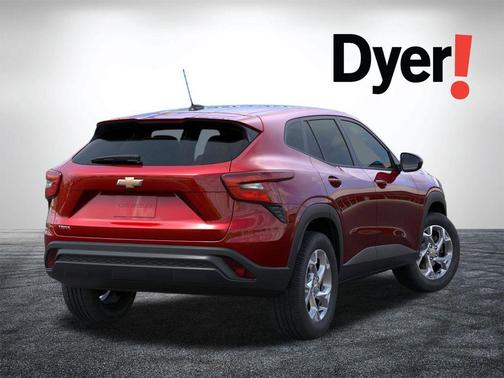 Apex Red 2026 Chevrolet Trax LS