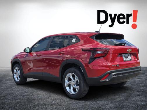 Apex Red 2026 Chevrolet Trax LS
