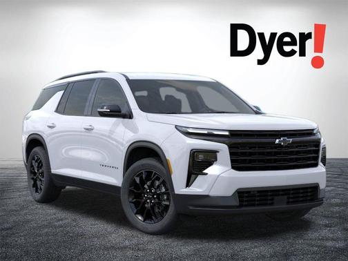 Polar White Tricoat 2026 Chevrolet Traverse LT