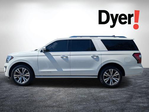 Star White Metallic Tri-Coat 2020 Ford Expedition Max Platinum