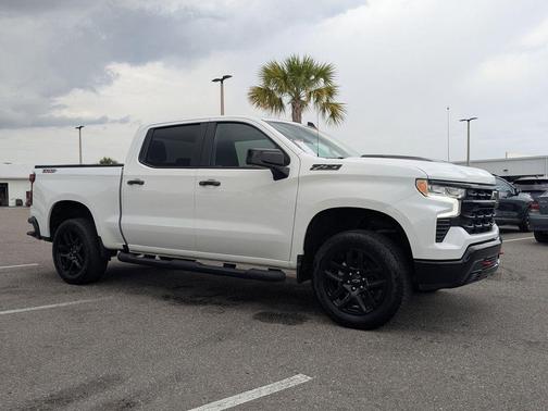 Summit White 2023 Chevrolet Silverado 1500 LT Trail Boss