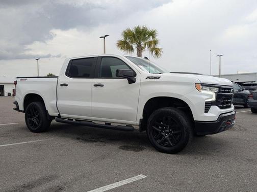 Summit White 2023 Chevrolet Silverado 1500 LT Trail Boss