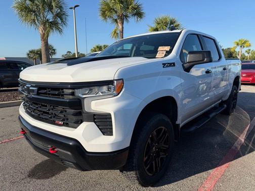 Summit White 2023 Chevrolet Silverado 1500 LT Trail Boss