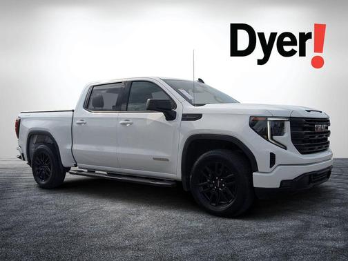 Summit White 2024 GMC Sierra 1500 Elevation