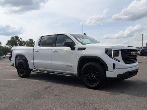 Summit White 2024 GMC Sierra 1500 Elevation