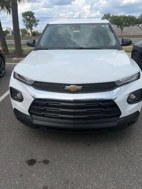 Summit White 2023 Chevrolet Trailblazer LS