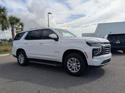 Summit White 2025 Chevrolet Tahoe LT