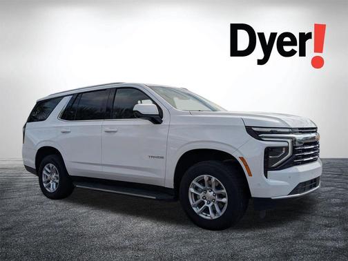 Summit White 2025 Chevrolet Tahoe LT