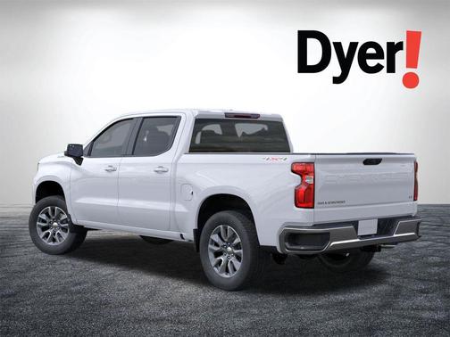 Summit White 2026 Chevrolet Silverado 1500 LT
