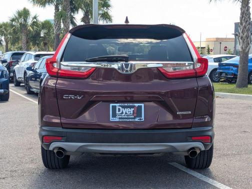 Basque Red Pearl II 2017 Honda CR-V Touring