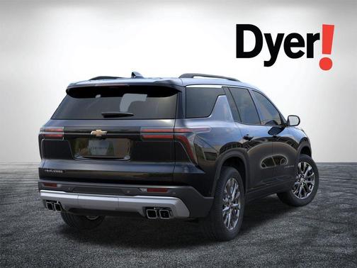 Black Metallic 2026 Chevrolet Traverse LT