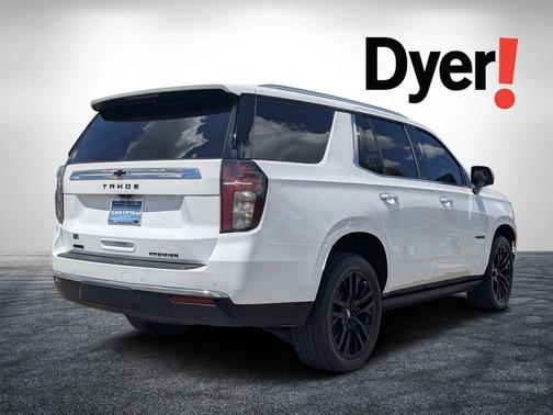Summit White 2023 Chevrolet Tahoe Premier