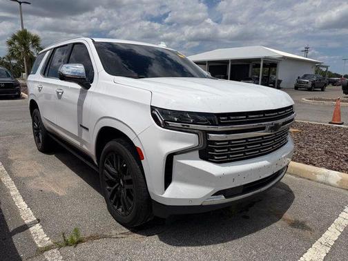 Summit White 2023 Chevrolet Tahoe Premier