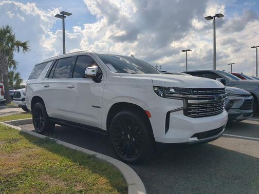 Summit White 2023 Chevrolet Tahoe Premier