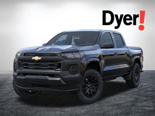 Black 2026 Chevrolet Colorado WT