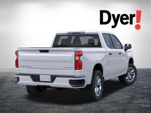 Summit White 2026 Chevrolet Silverado 1500 Custom