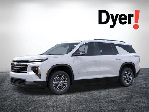 Summit White 2026 Chevrolet Traverse LT