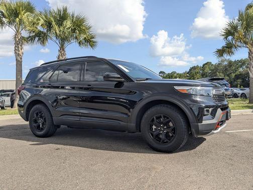 Agate Black Metallic 2024 Ford Explorer Timberline